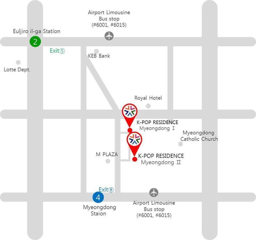 Aparthotel K-pop Myeongdong 2 Seul